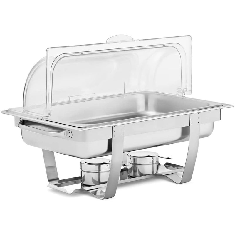 Roll top Chafer GN1/1 Stainless steel Plastic top 9 litres - WH633A2