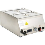 Commercial Chocolate Melter - Chocolate tempering machine 2xGN1/3 - WH7012
