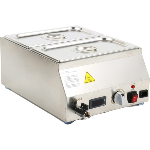 Commercial Chocolate Melter - Chocolate tempering machine 2xGN1/3 - WH7012