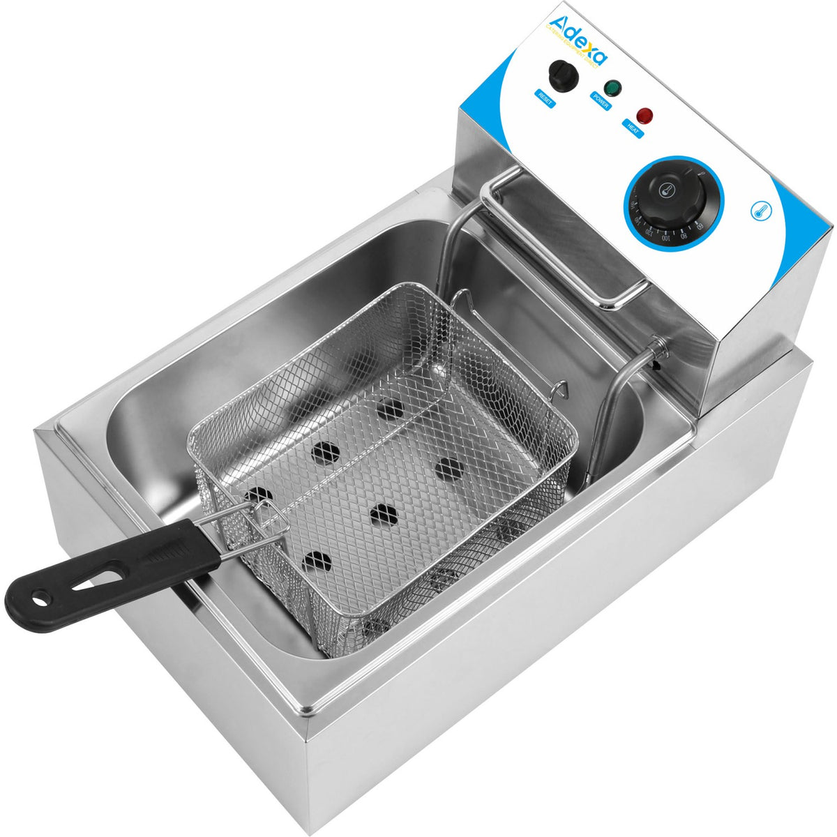 Commercial Fryer Single Electric 10 litre 2.5kW Countertop - WHCDFS
