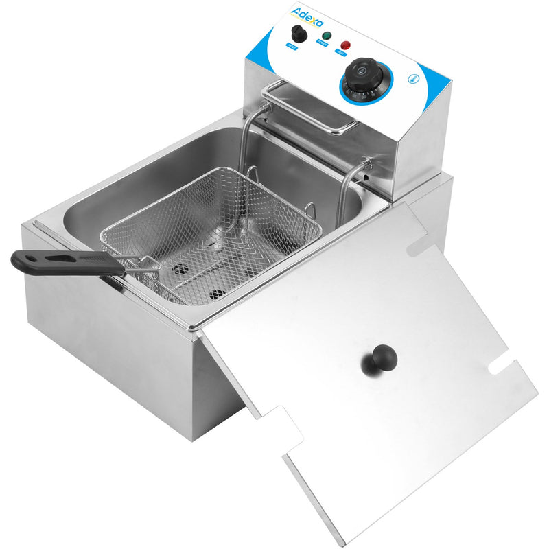 Commercial Fryer Single Electric 10 litre 2.5kW Countertop - WHCDFS