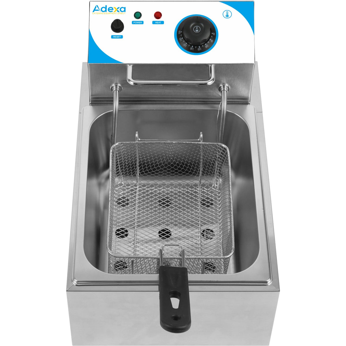 Commercial Fryer Single Electric 10 litre 2.5kW Countertop - WHCDFS