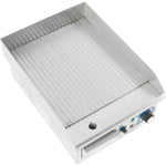 Commercial Griddle Ribbed Small 1 zone 2kW Electric - WHEG810AR