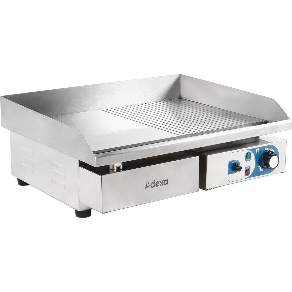 Commercial Griddle Smooth/Ribbed Medium 1 zone 3kW Electric - WHEG818AFR