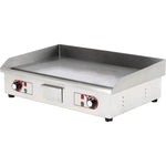 Commercial Griddle Smooth 728x393mm 2 zones 4.4kW Electric - WHEG820AF