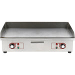Commercial Griddle Smooth 728x393mm 2 zones 4.4kW Electric - WHEG820AF