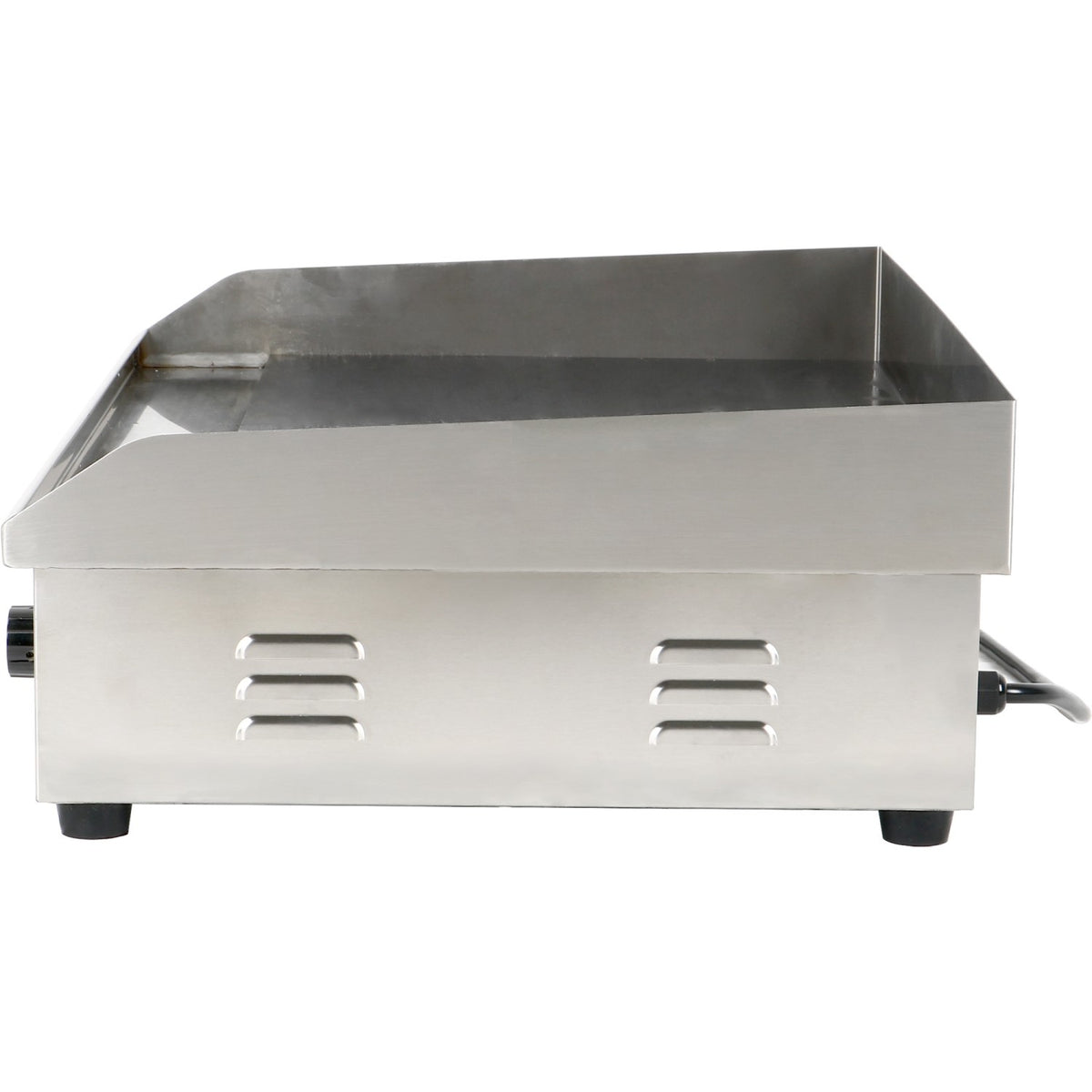 Commercial Griddle Smooth 728x393mm 2 zones 4.4kW Electric - WHEG820AF