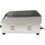 Commercial Griddle Smooth 728x393mm 2 zones 4.4kW Electric - WHEG820AF