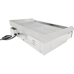 Commercial Griddle Ribbed 728x393mm 2 zones 4.4kW Electric - WHEG820AR