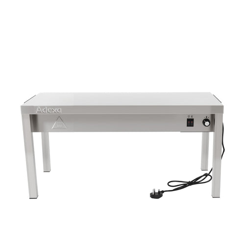 Commercial Single Tier Heated Gantry with Heat Bridge 1200×335×350mm - WHESP1203435