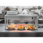 Commercial Single Tier Heated Gantry with Heat Bridge 900×335×350mm - WHESP903435