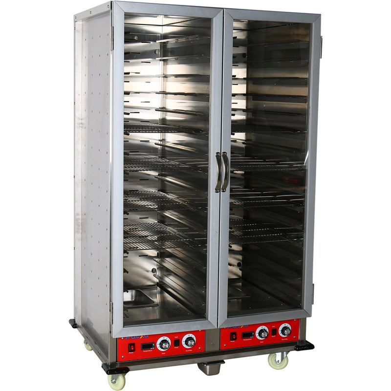 Professional Fermentation, Proofing & Holding Cabinet 15 + 15 tier Insulated - WHHPC40IS