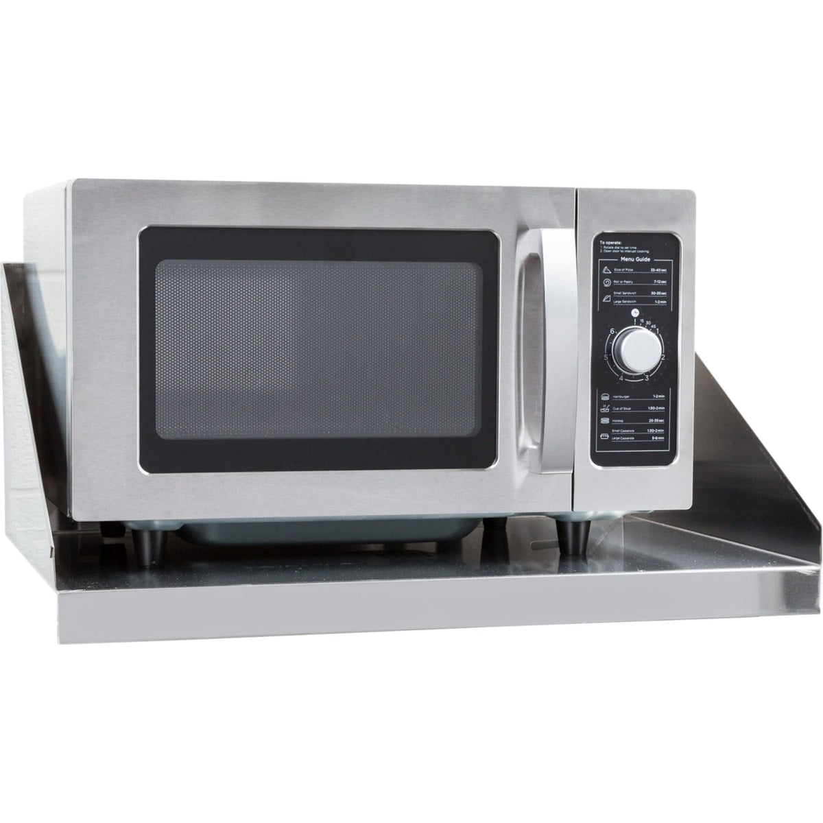 Microwave Shelf Stainless steel 600x450mm - WHMS450X600