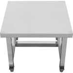 Commercial Equipment Stand / Low Height Table Stainless Steel 500x500x400mm - WHPS5050