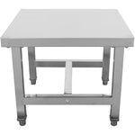 Commercial Equipment Stand / Low Height Table Stainless Steel 500x500x400mm - WHPS5050