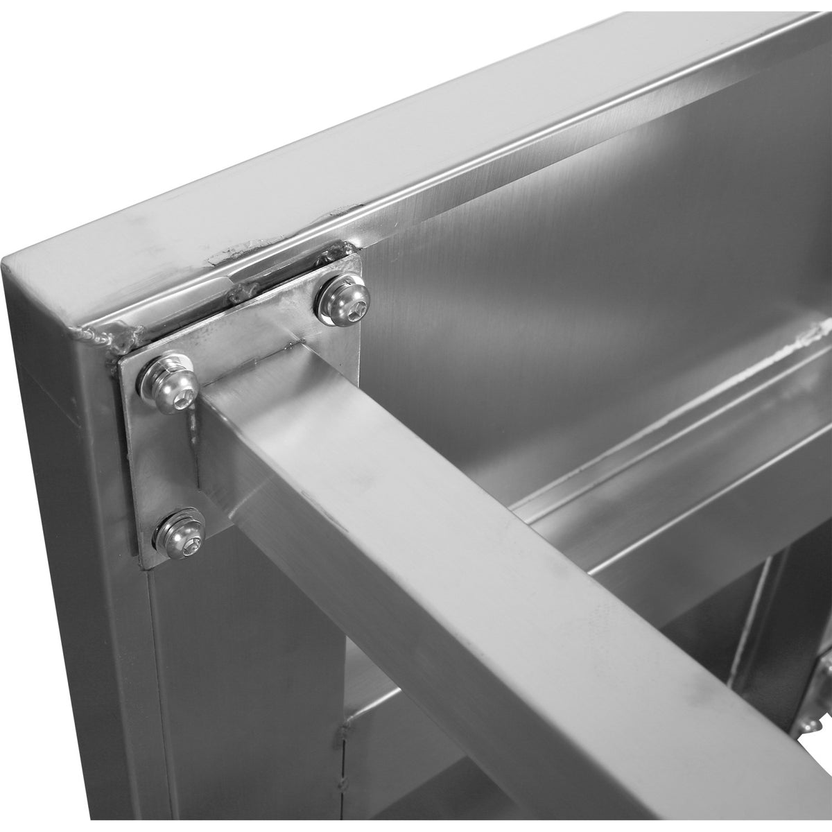 Commercial Equipment Stand / Low Height Table Stainless Steel 500x500x400mm - WHPS5050
