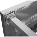 Commercial Equipment Stand / Low Height Table Stainless Steel 500x500x400mm - WHPS5050