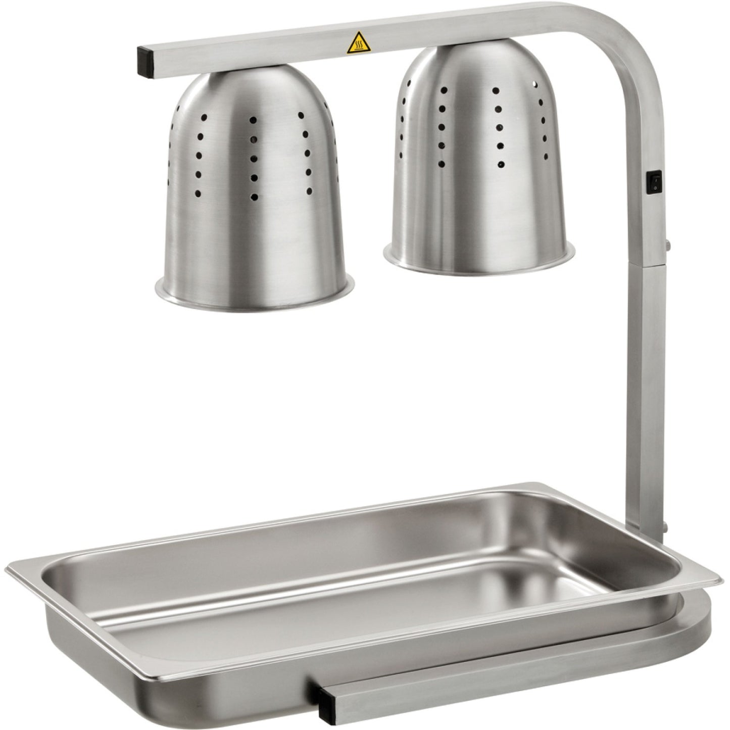 Commercial Food Warmer 2 heating lamps GN1/1 - WL550