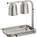 Commercial Food Warmer 2 heating lamps GN1/1 - WL550