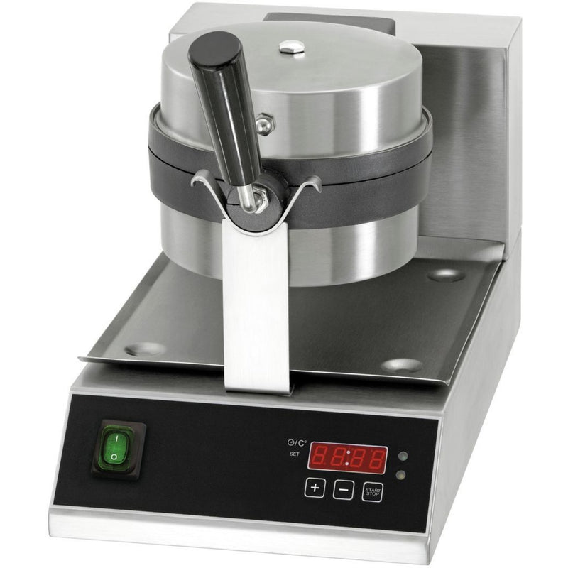 Commercial Premium Waffle maker Round Digital control Single - WB03D