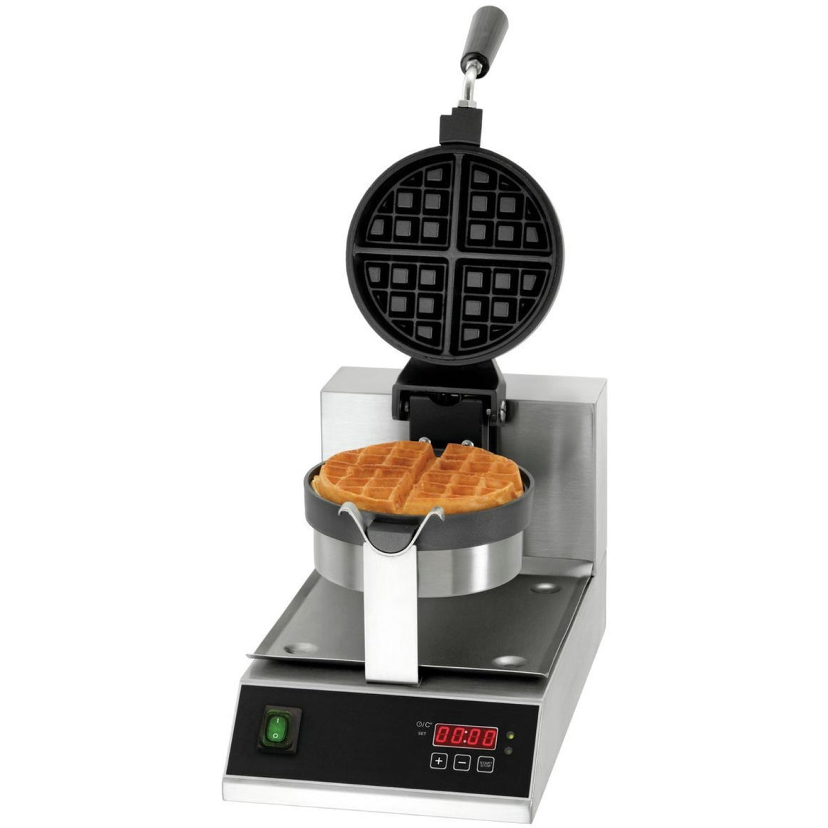 Commercial Premium Waffle maker Round Digital control Single - WB03D
