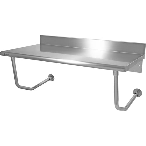 Professional Wall Mounted Work table Stainless steel 1400x700x900mm - WMTB70140