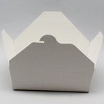 300pcs White Lunch Box 2000ml PE - WPLB2000