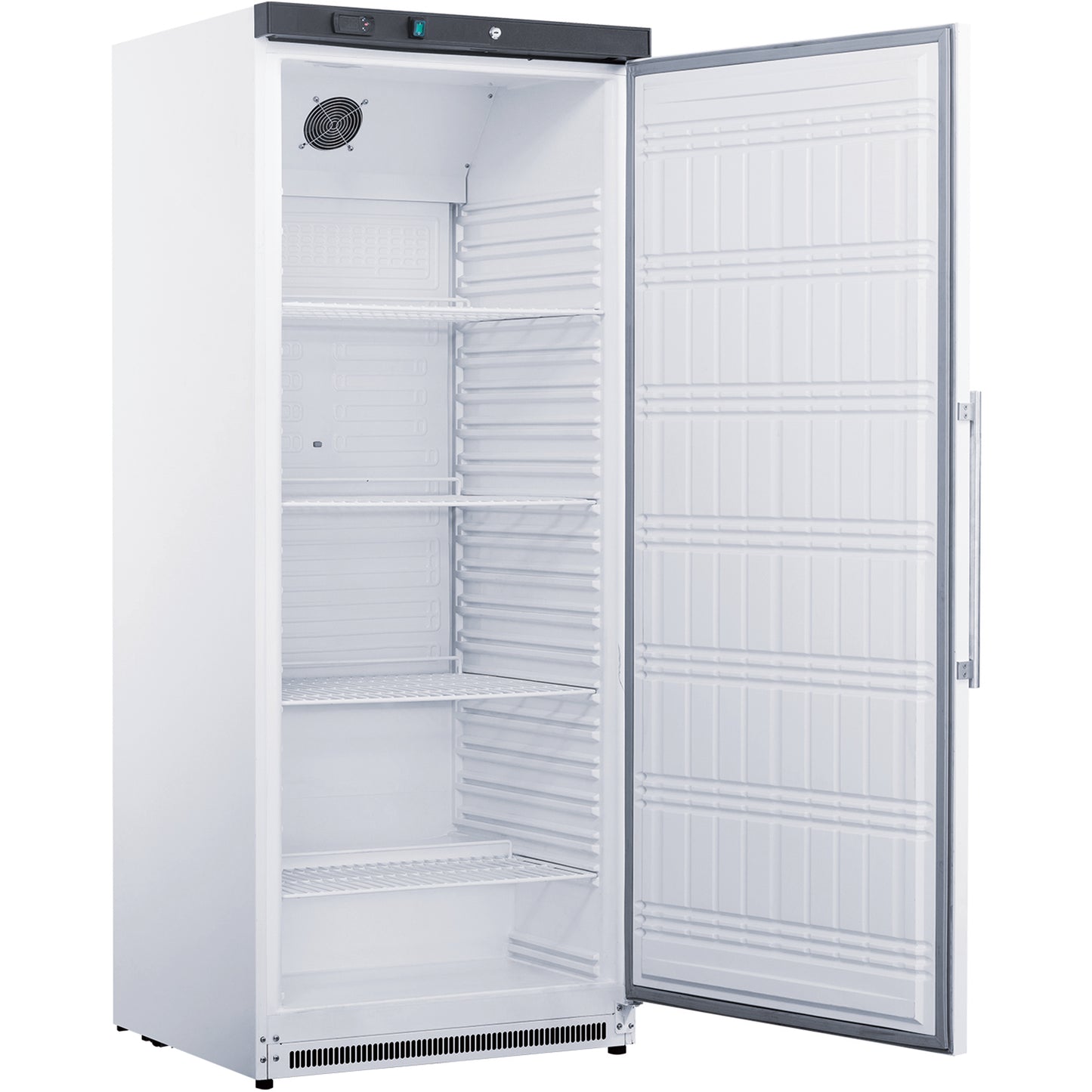 600lt Commercial Refrigerator Upright cabinet White Single door Ventilated cooling - WR600
