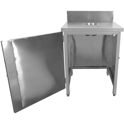 Commercial Waste Bin Cabinet Stainless steel - WRSA7070H