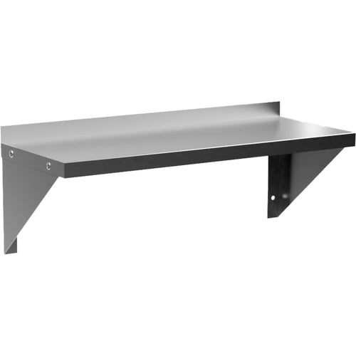 Commercial Wall Shelf Stainless Steel 765x305x240mm - WS1230