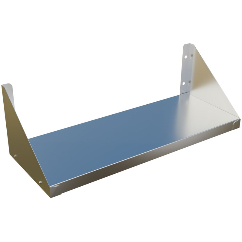 Commercial Wall Shelf Stainless Steel 800x300x200mm - WS800300