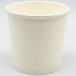 500pcs White Soup Bowl 24oz/709ml PE - WSB24OZ