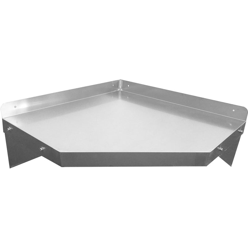 Wall Shelf Corner unit Stainless steel 1000x1000x300mm - WSCN10030