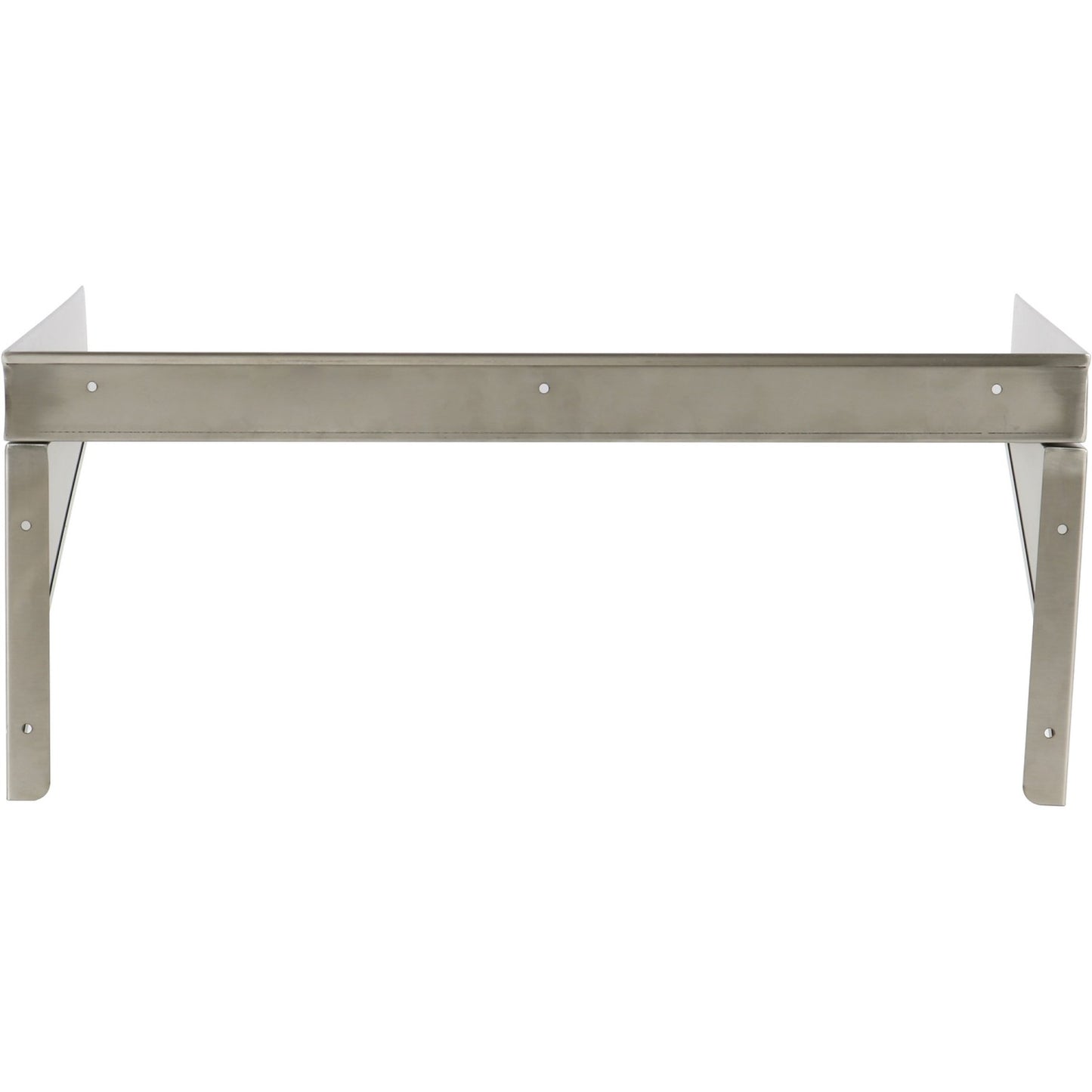 Wall shelf 1 level 3 sides upturn 900x400x254mm Stainless steel - WSW40090B
