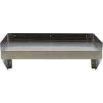 Wall shelf 1 level 3 sides upturn 600x400x254mm Stainless steel - WSW40060B