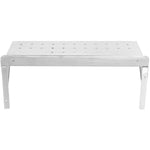 Wall Shelf Perforated 1 tier Stainless steel 2100x400x254mm - WSW40210P