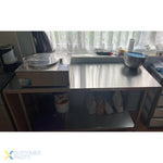Professional Work table Stainless steel Bottom shelf Upstand 1600x700x900mm - THATS167A
