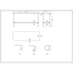Commercial Stainless Steel Work Table No Bottom shelf with Upstand 1800x600x900mm - WT60180GBNU