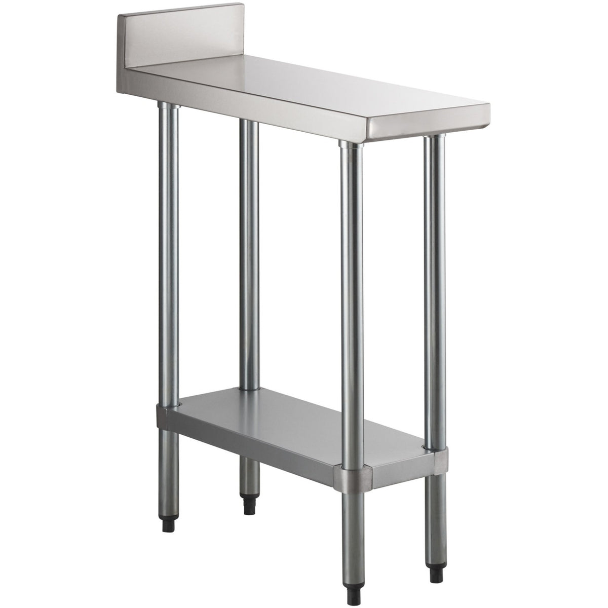 Commercial Stainless Steel Work Table Bottom shelf Upstand 450x600x900mm - WT6045GB