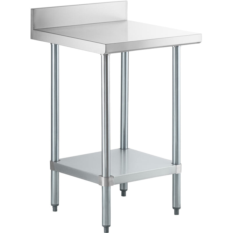 Commercial Stainless Steel Work Table Bottom shelf Upstand 700x600x900mm - WT6070GB