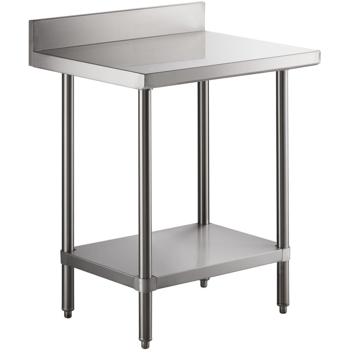 Commercial Stainless Steel Work Table Bottom shelf Upstand 900x700x900mm - WT7090GB