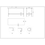 Commercial Stainless Steel Work Table No Bottom shelf 1800x700x900mm - WT70180GNU