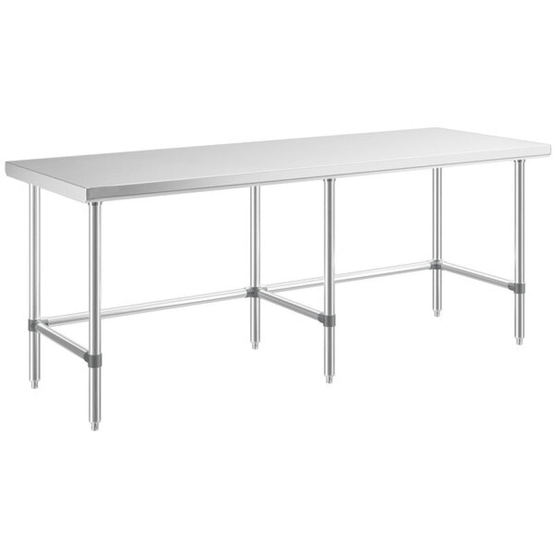 Commercial Stainless Steel Work Table No Bottom shelf 2100x600x900mm - WT60210GNU