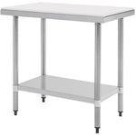 Chopping Board Table Stainless Steel 700x700x900mm - WTC70702G