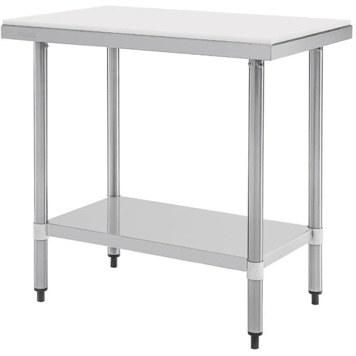 Chopping Board Table Stainless Steel 700x700x900mm - WTC70702G