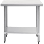 Chopping Board Table Stainless Steel 700x700x900mm - WTC70702G