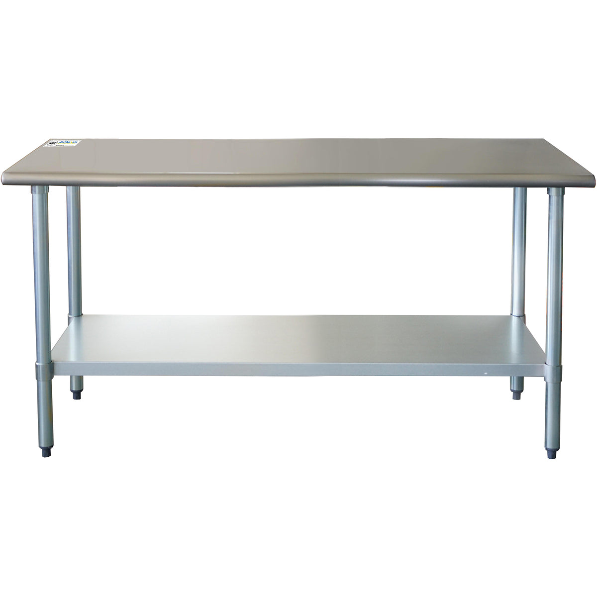 Commercial Work table Stainless steel Bottom shelf 1500x600x900mm - WTG600X1500