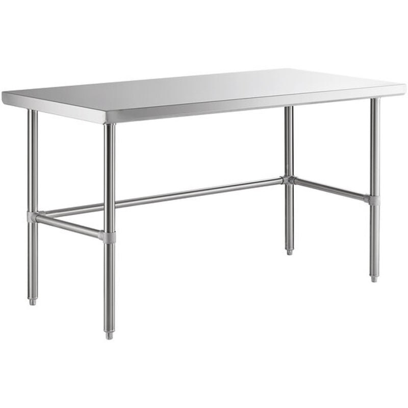 Commercial Stainless Steel Work Table No Bottom shelf 1500x600x900mm - WT60150GNU