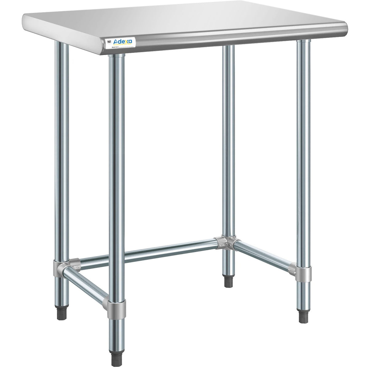 Commercial Work table Stainless steel No bottom shelf 915x610x900mm - WTGOB2436418