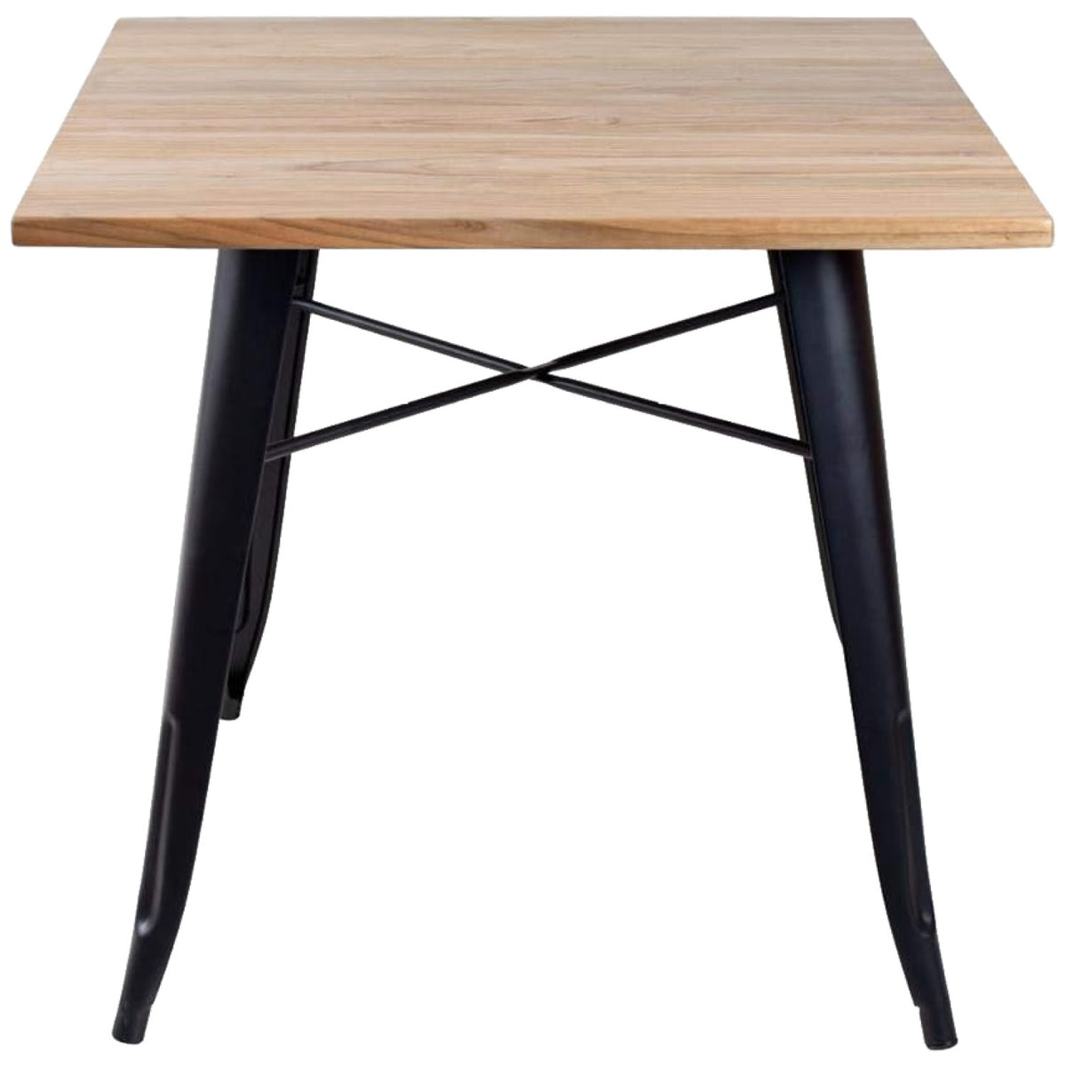 Bistro Table Natural Wood Colour Top 800x800mm Indoors - WW286NW